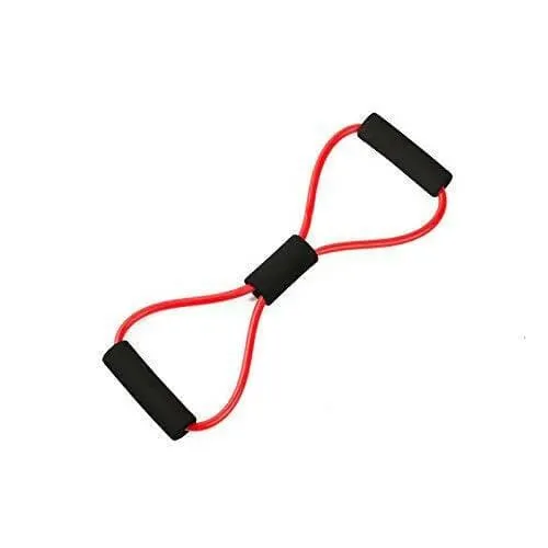 1 piece Figure 8 Shape Yoga Fitness Workout Toning Resistance Tube Chest Expander Exercise Band