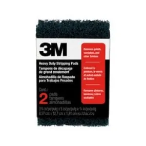 3M™ Heavy Duty Stripping Pads 10111NA, 3 Coarse, Two-pack, Open Stock,
3-3/8 in. x 5 in. x 3/4 in. each