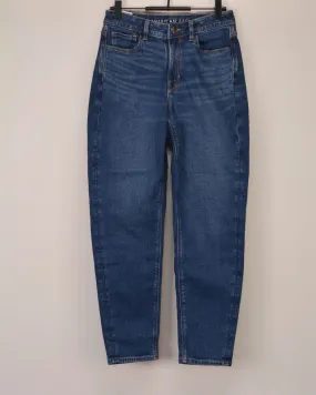 AE Stretch Mom Jeans Tinted Medium