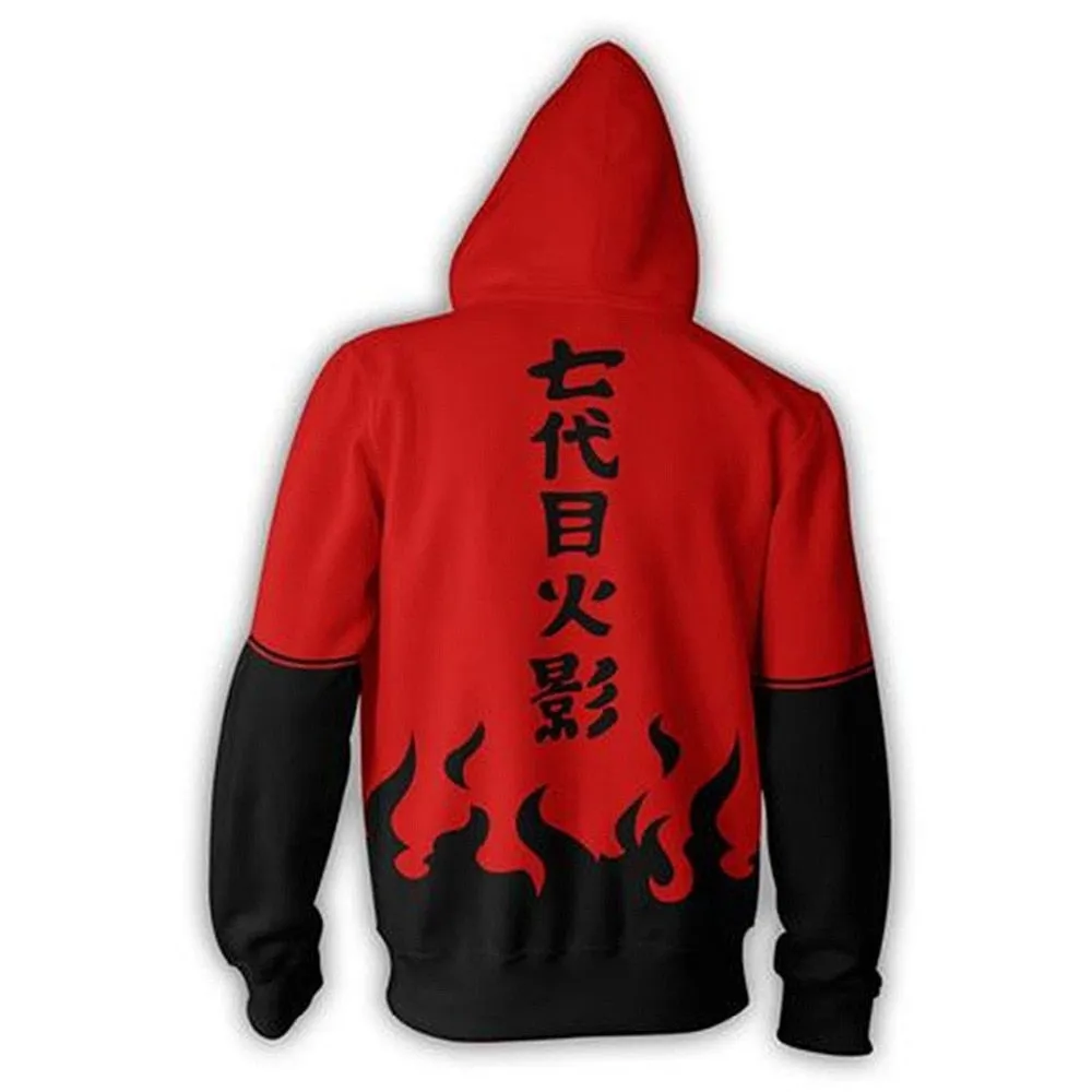 Anime Naruto Kakashi Boruto 3D Hoody Uzumaki Jacket Uchiha Sasuke Akatsuki Tops Hoodies Sweatshirt Thin Zipper Coat Streetwear