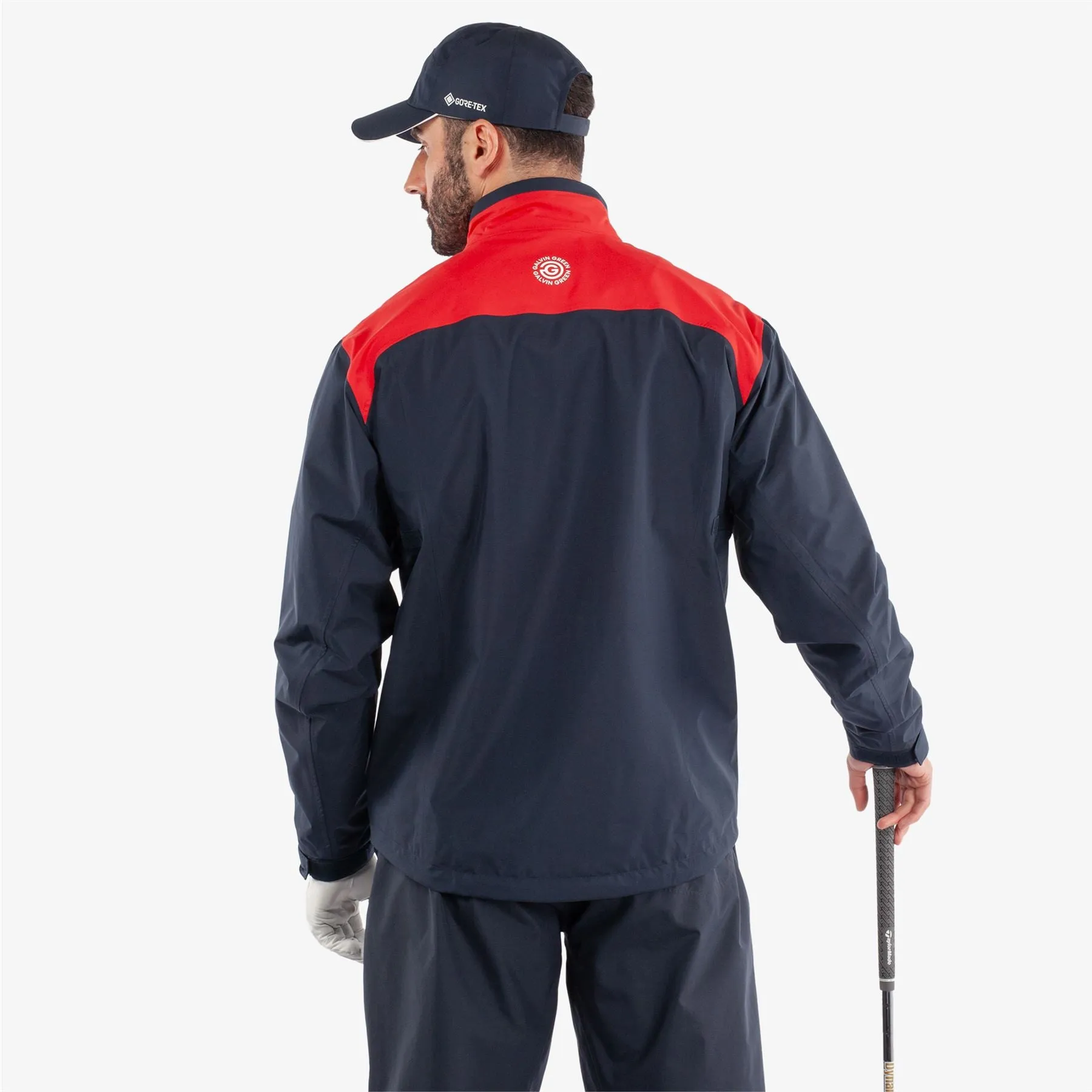 Anton GORE-TEX Waterproof Jacket Navy/Red - AW24