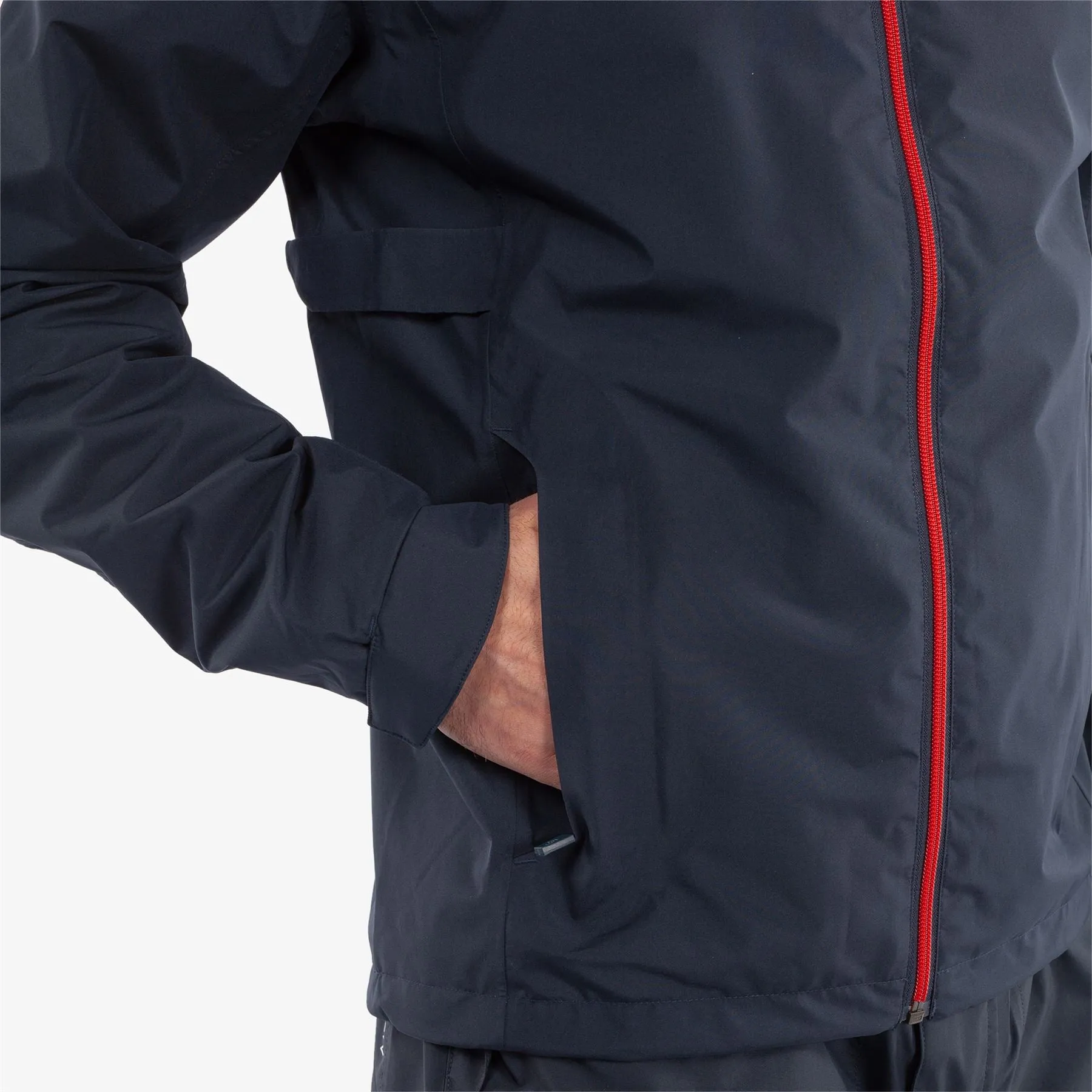 Anton GORE-TEX Waterproof Jacket Navy/Red - AW24