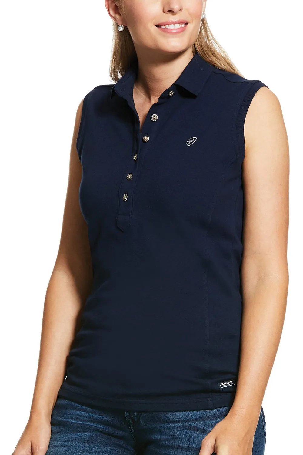 Ariat Womens Prix 2.0 Sleeveless Polo Shirt | Five Colours