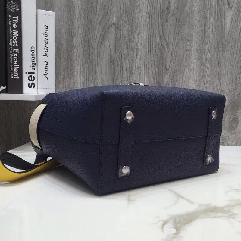 BB Small Triple Stud Belt Bag Blue For Women, Bags 14in/36cm