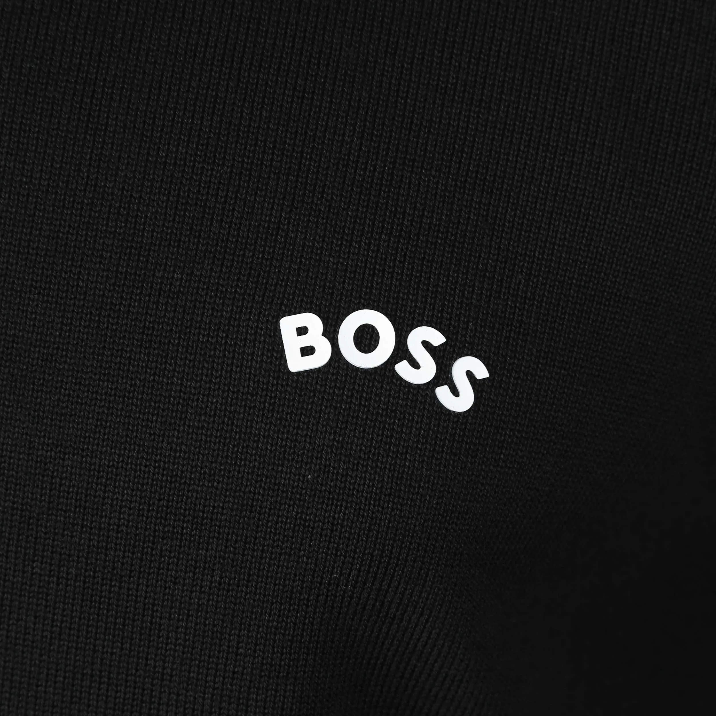 BOSS Zallo Knitwear in Black