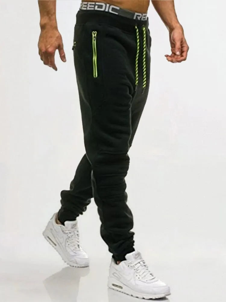 Casual Beam Feet Drawsting Sport Pants