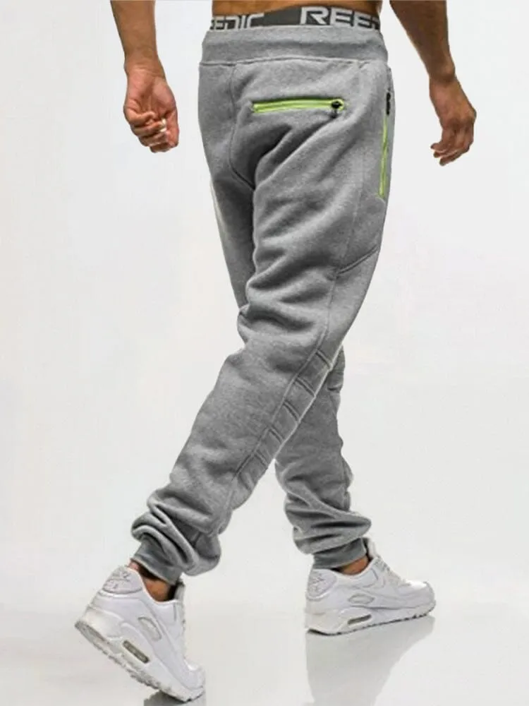 Casual Beam Feet Drawsting Sport Pants