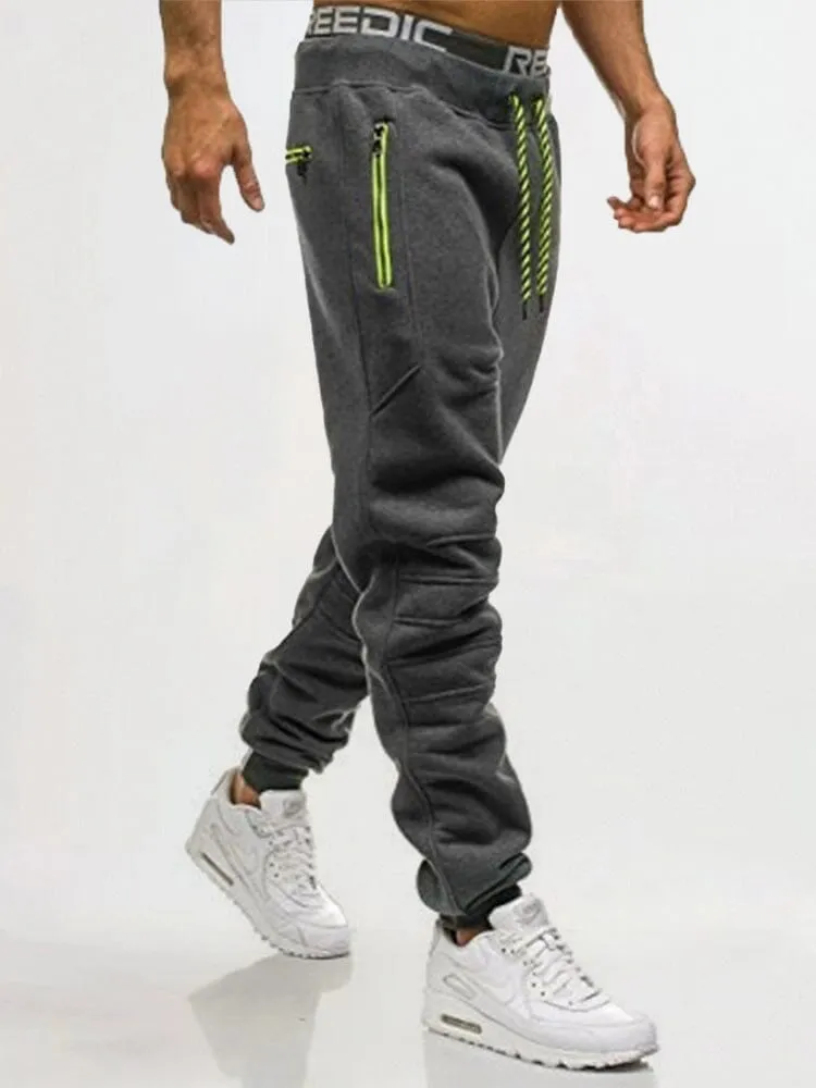 Casual Beam Feet Drawsting Sport Pants