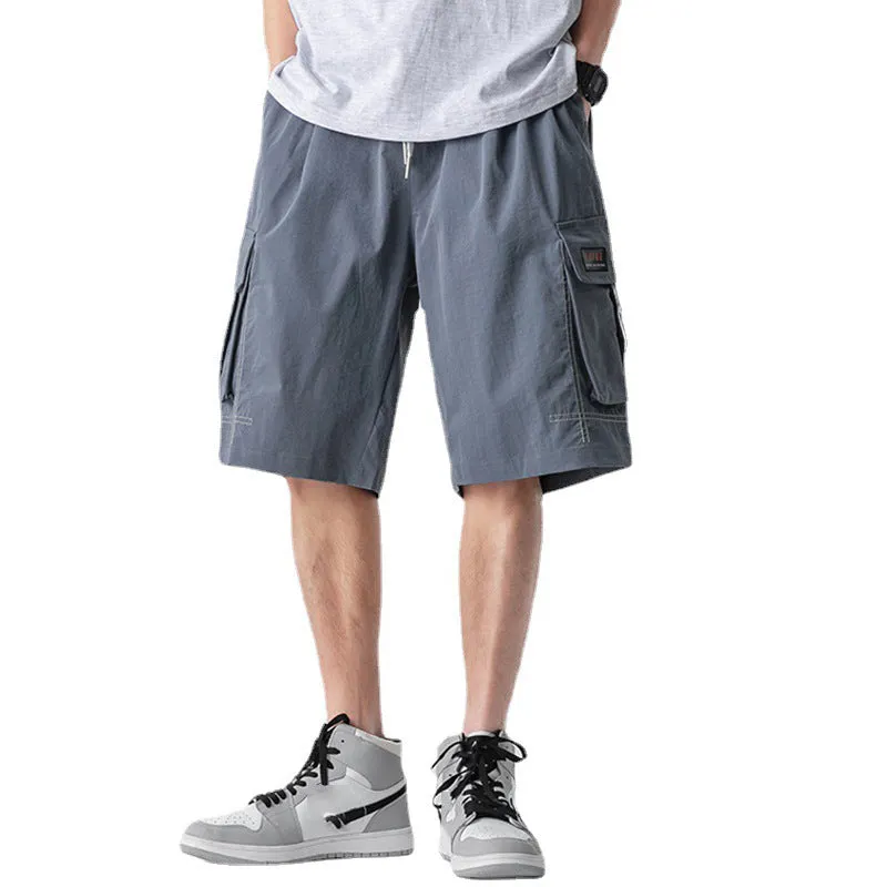 Casual Sport Daily Solid Color Men Shorts