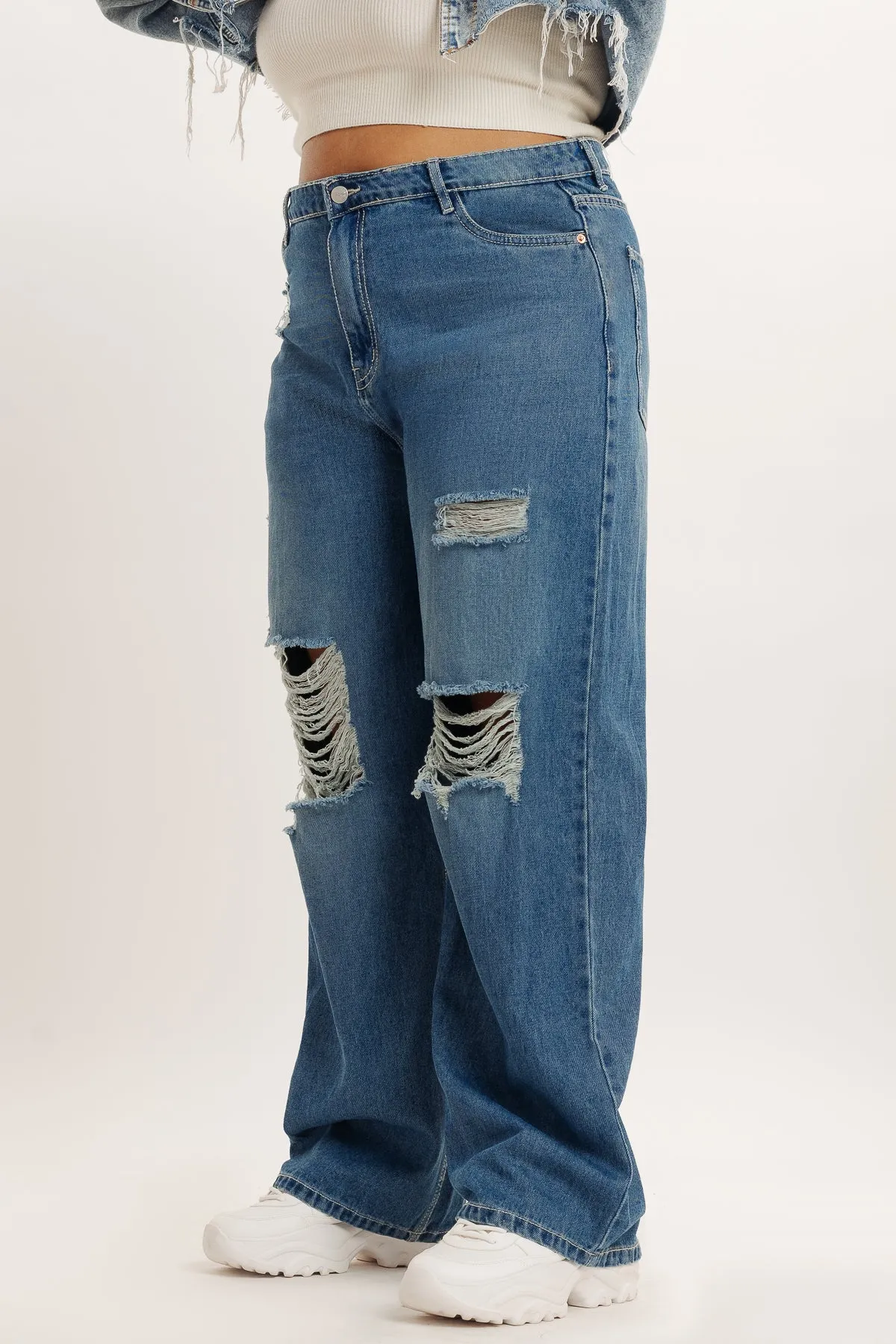 Curve Modish Straight Jeans