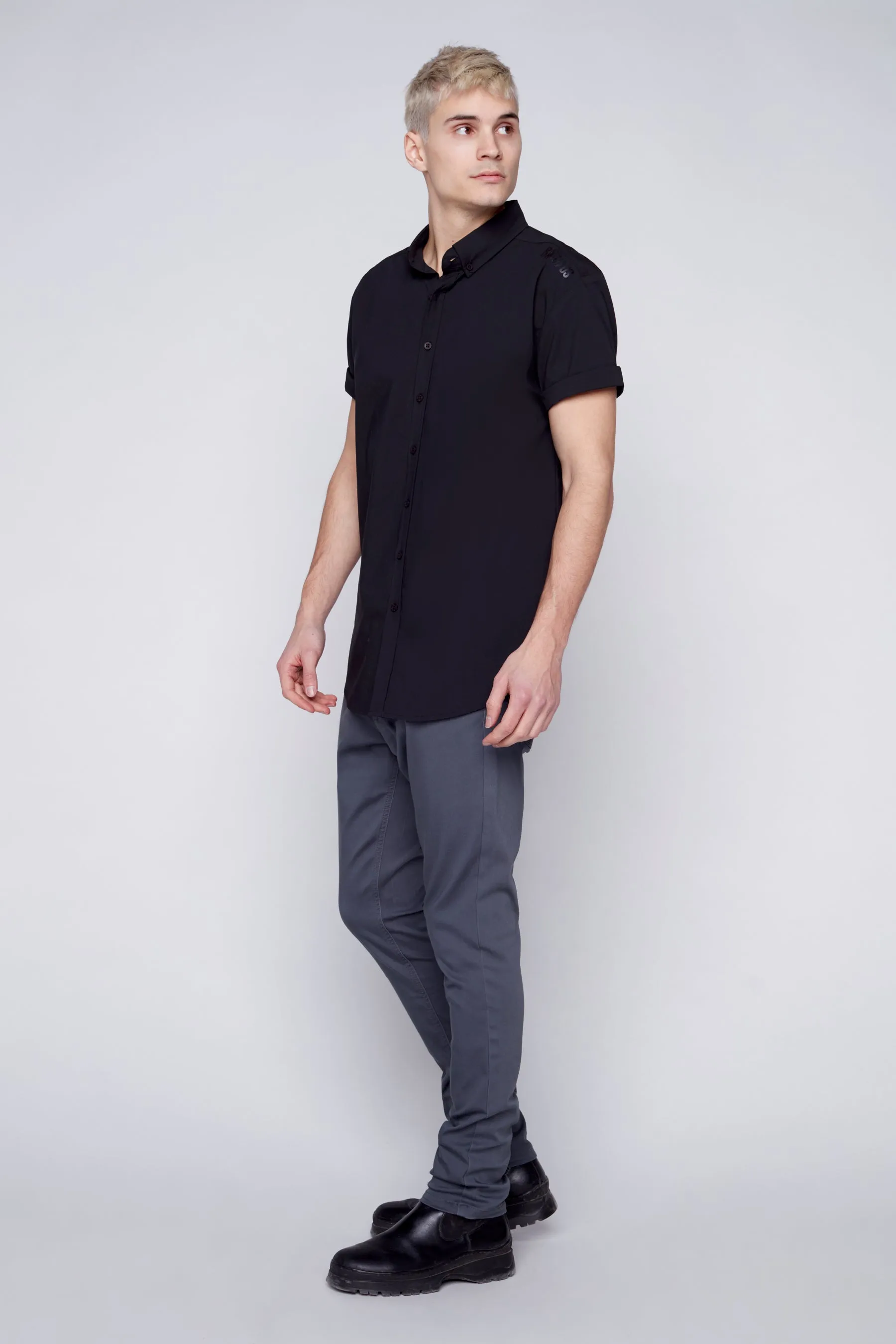 Deluxe 5 Pocket Slim Fit Pants - Dark Grey