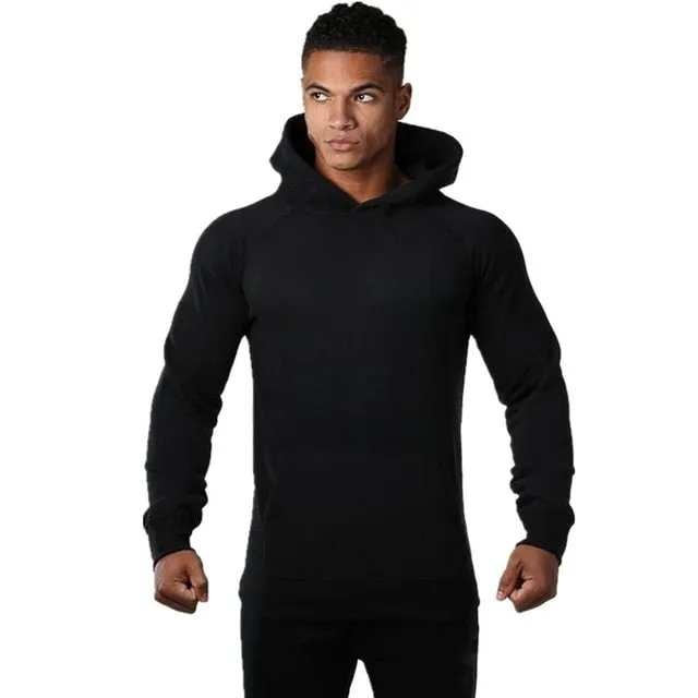 DISCOUNT Men gyms hoodies gyms Fitness bodybuilding Sweatshirt Crossfit pullover sportswear male workout Hooded Jacket clothing