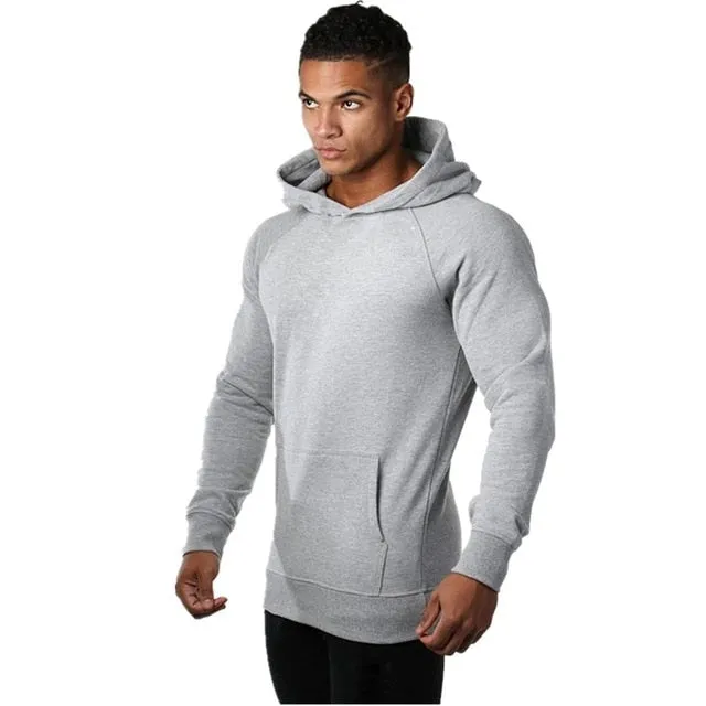 DISCOUNT Men gyms hoodies gyms Fitness bodybuilding Sweatshirt Crossfit pullover sportswear male workout Hooded Jacket clothing