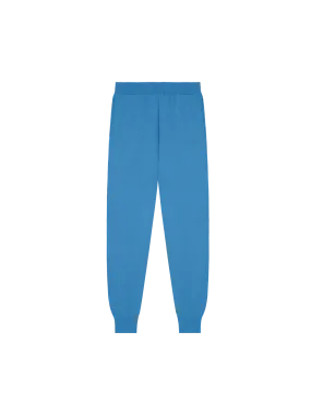 DNA Knitted Track Pants—geyser blue