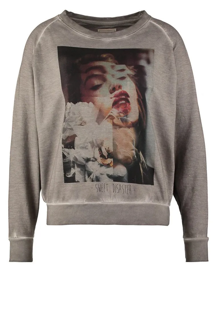 Eleven Paris SUNDISA - Sweatshirt - deep dye wind