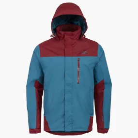 Highlander Kerrera Waterproof Jacket Mens Burgundy