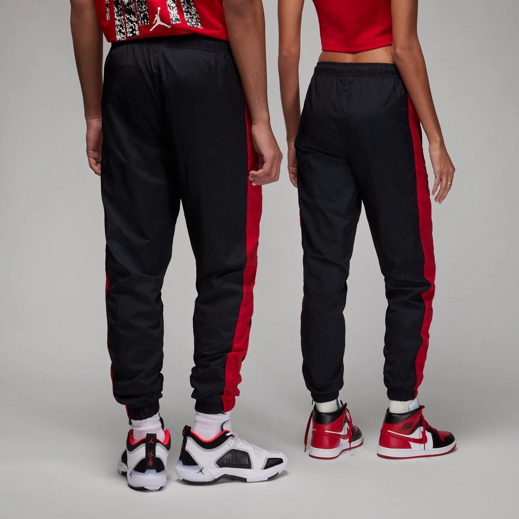 Jordan Sport Jam Warm Up Pants 'Black/Gym Red'