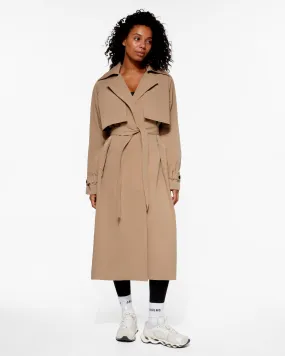 MANHATTAN TRENCH COAT SAND