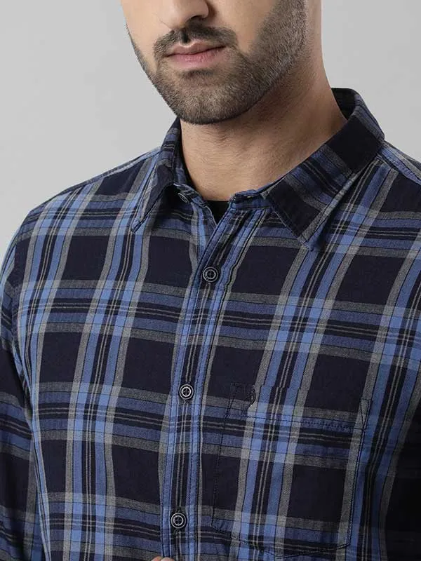 Men Checked Full Sleeve Cotton Shirt