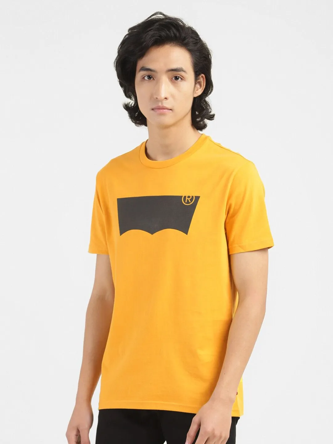 Men's Brand Logo Crew Neck T-shirt