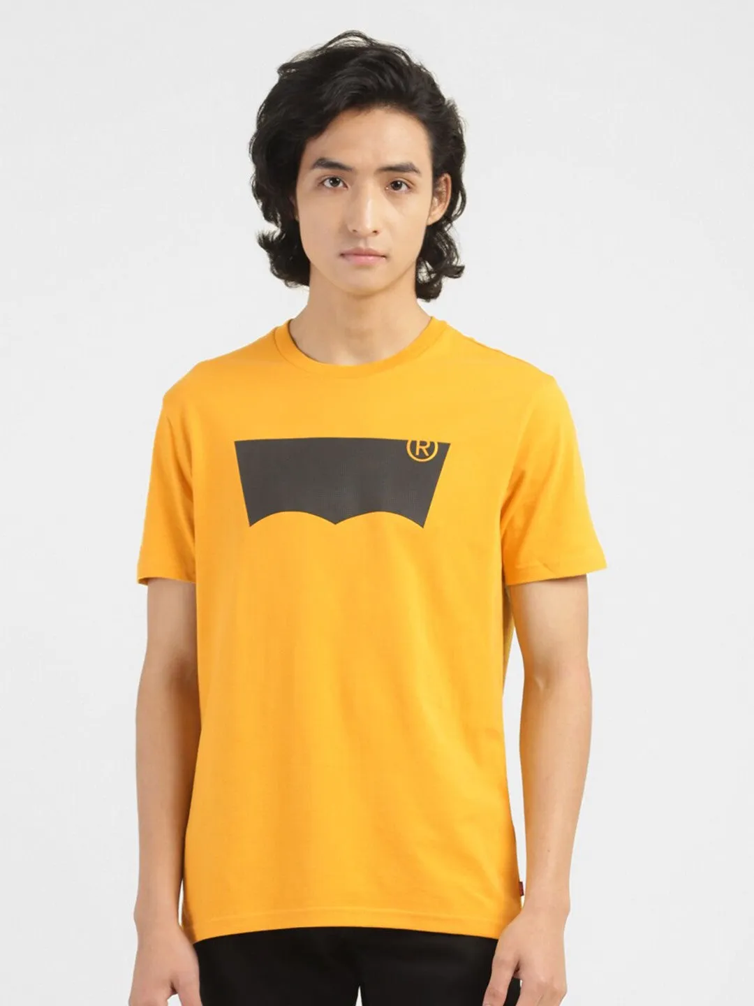 Men's Brand Logo Crew Neck T-shirt