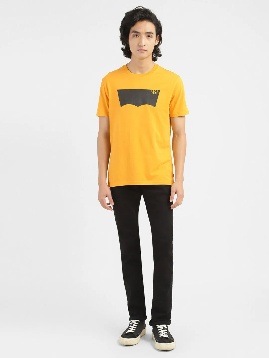 Men's Brand Logo Crew Neck T-shirt