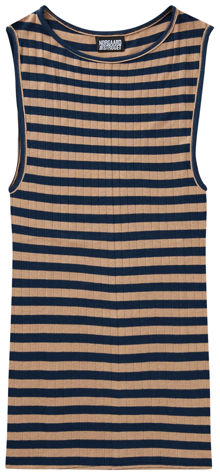 NPS Tank Top Broadway, Marine/Camel