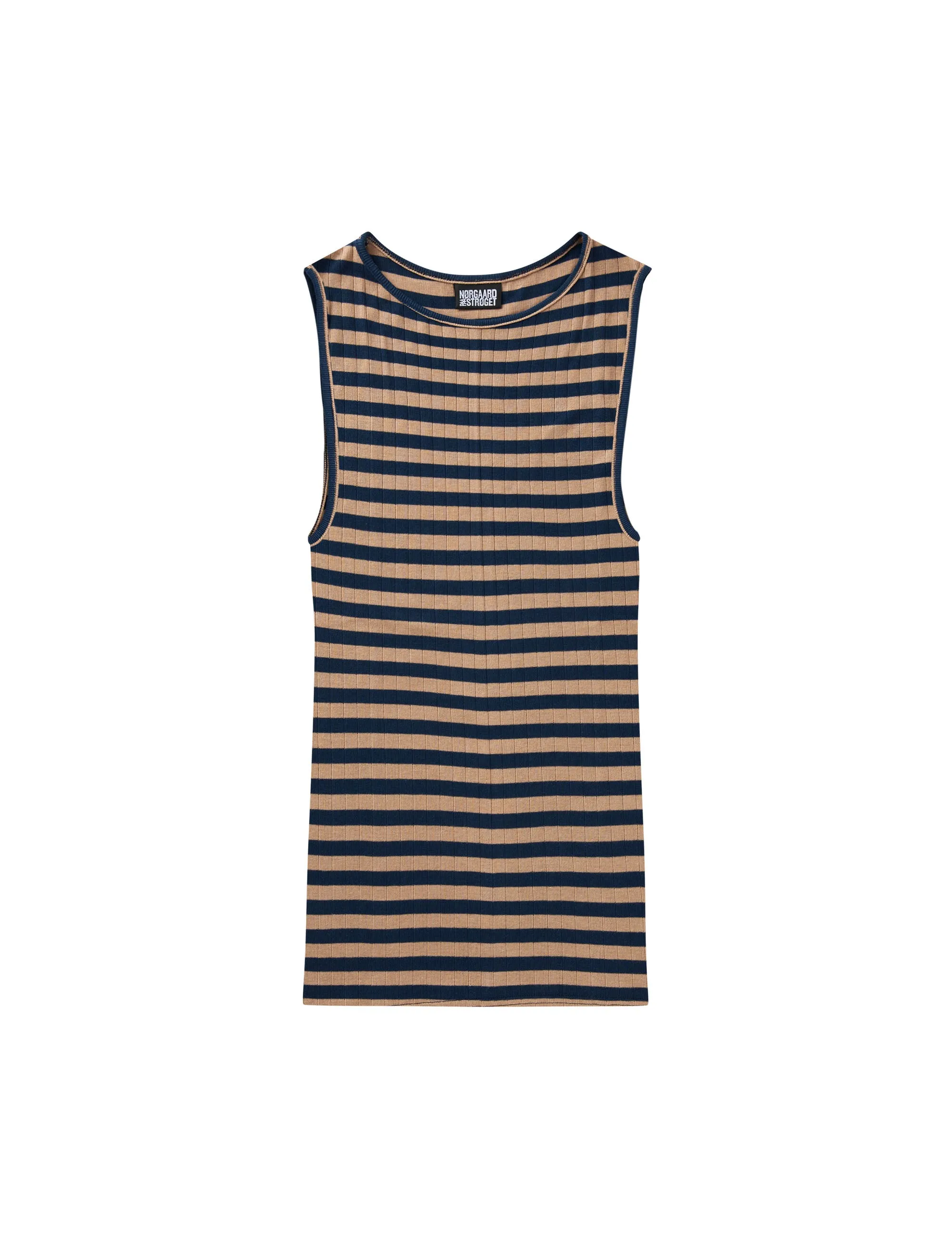 NPS Tank Top Broadway, Marine/Camel