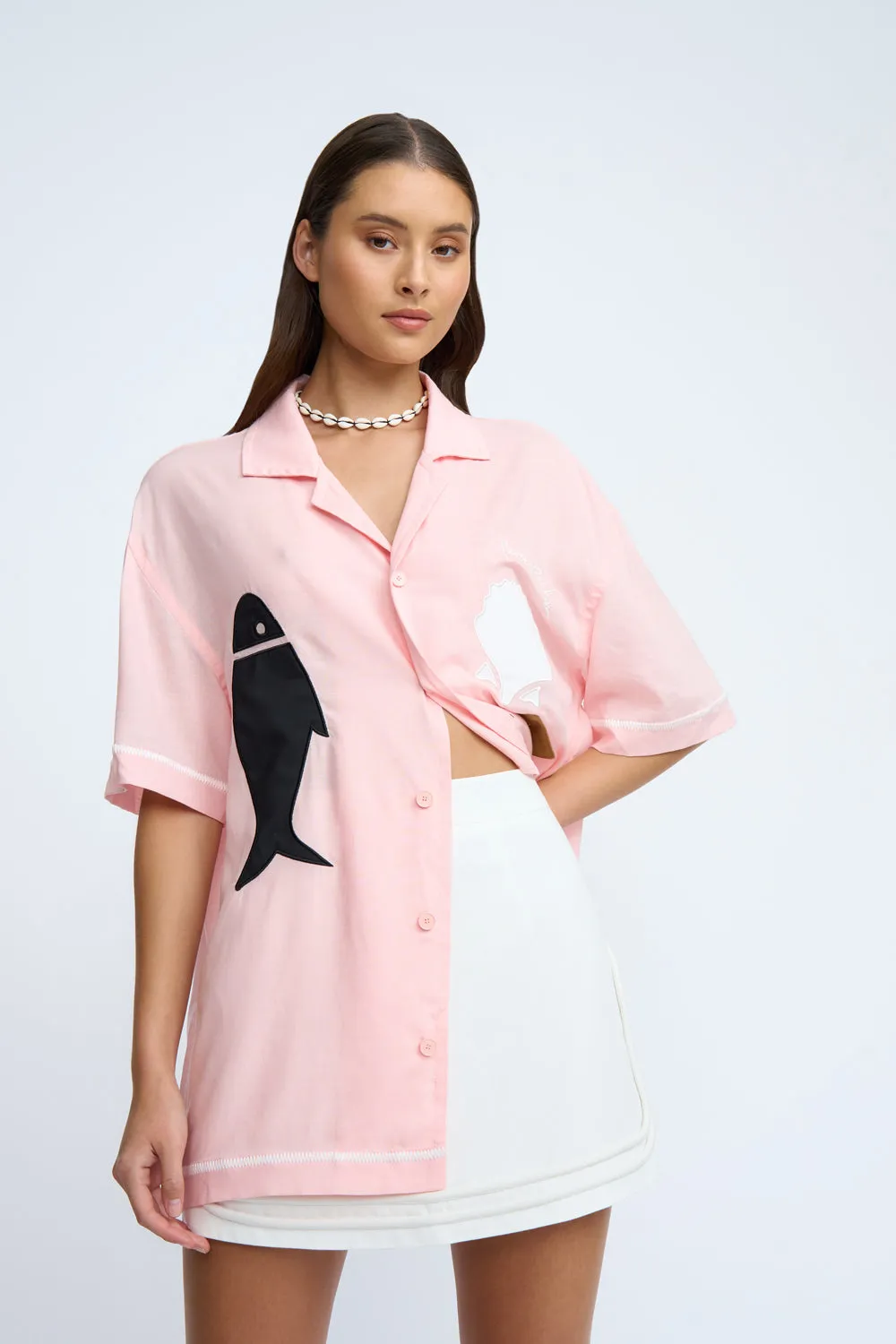 Owen Sun Shirt | Final Sale - Pink Multi