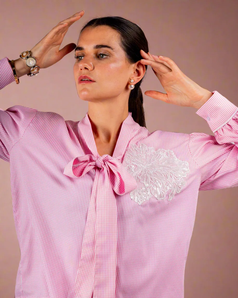 Pink Cotton Shirt