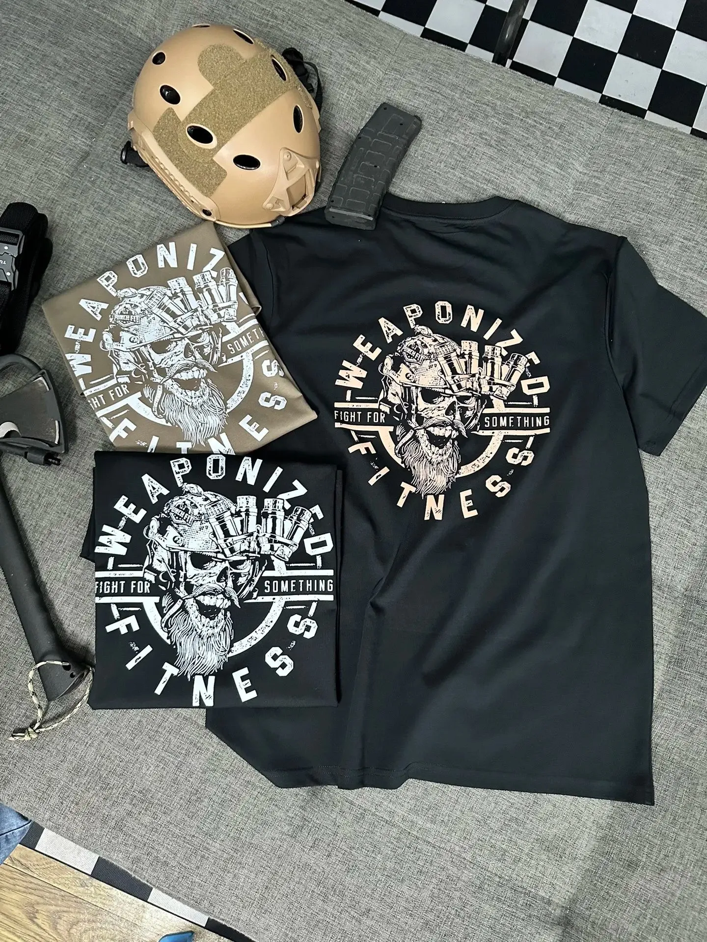 printed short sleeve tactical t-shirts