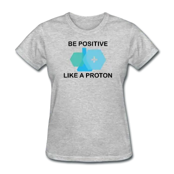 "Be Positive" (black) - Women's T-Shirt