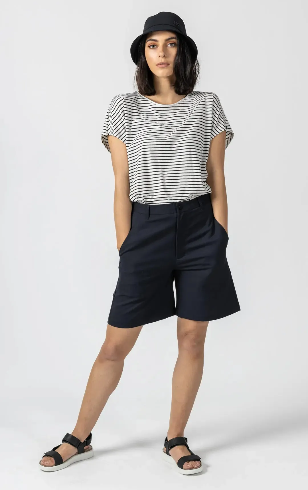 TAILORED WOOL BLEND SHORT - CLEARANCE