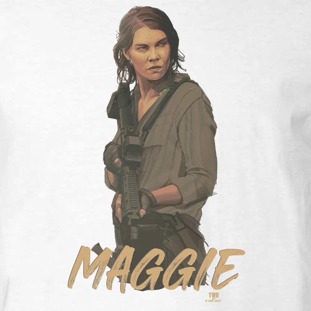 The Walking Dead Season 11 Maggie Adult Short Sleeve T-Shirt