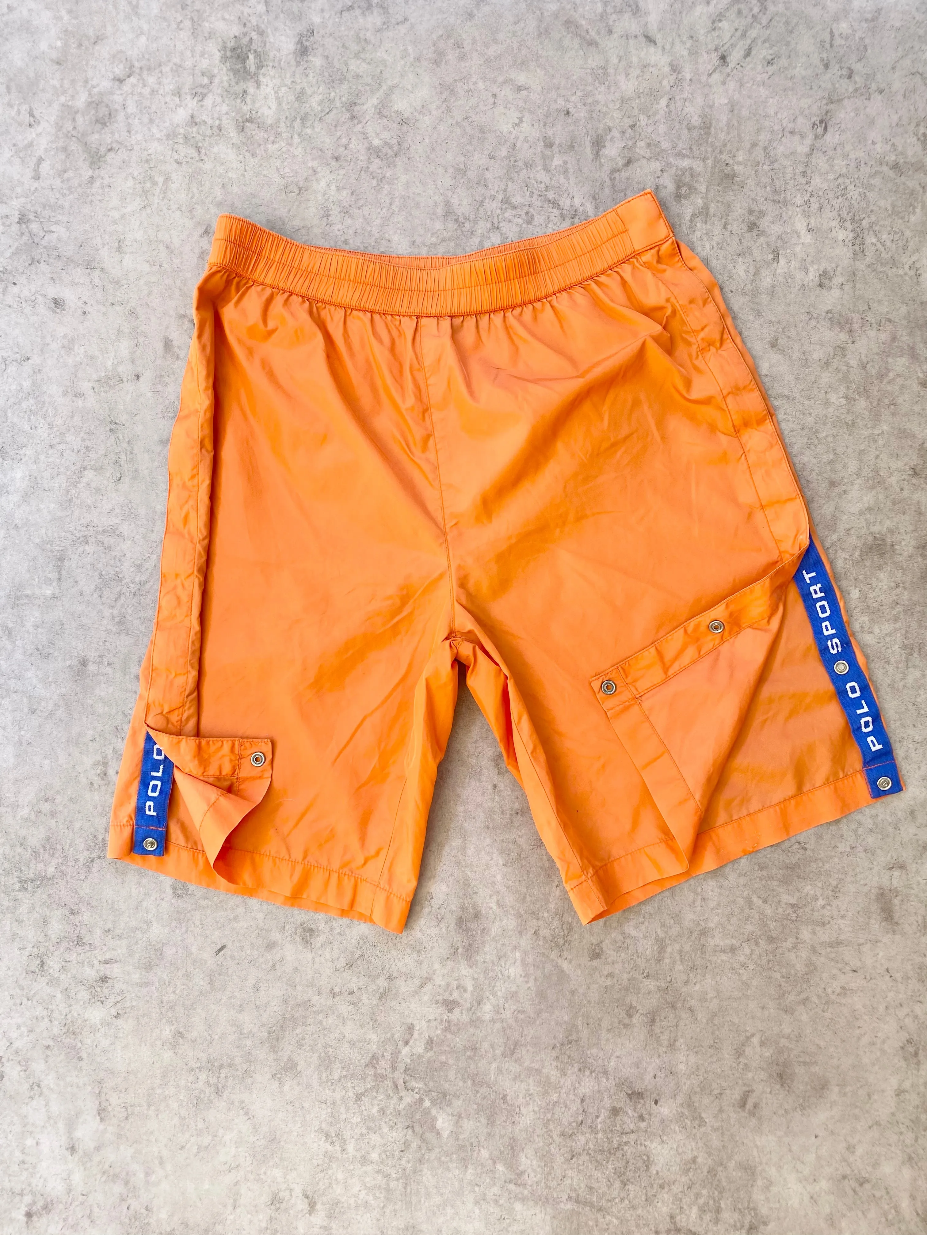 Vintage Polo Sport Snap Shorts (28")